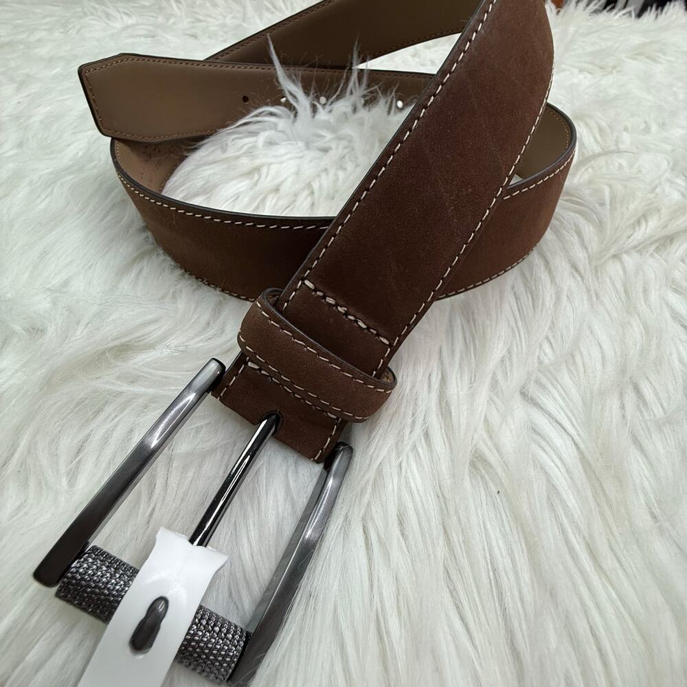 Robert Graham Men's Ripaso Belt Tan Size 36 NWT Modern Classic Quiet Luxury